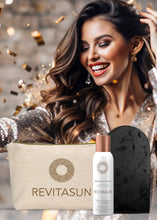 Bild in Gallery Viewer laden,Festive Glow Bundle - mit 150 ml REVITASUN Bräungsspray inkl. dem Kosmetikhandschuh und einer praktischen Kosmetiktasche