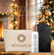 Bild in Gallery Viewer laden,Festive Glow Bundle - mit 150 ml REVITASUN Bräungsspray inkl. dem Kosmetikhandschuh und einer praktischen Kosmetiktasche